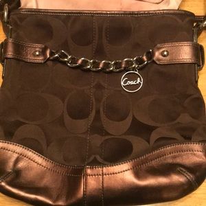 Barley used Coach purse